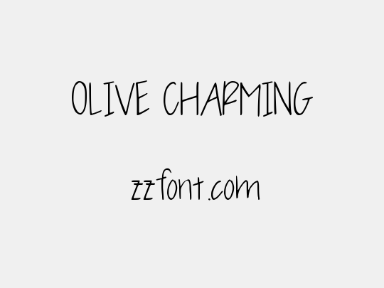 OLIVE CHARMING