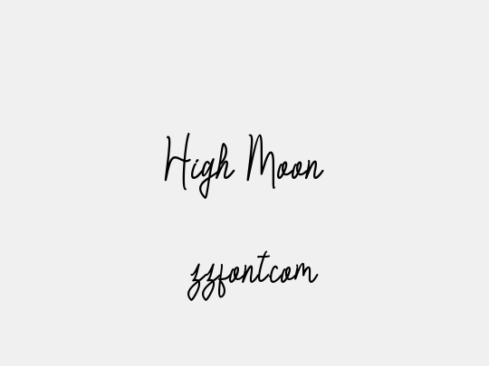High Moon
