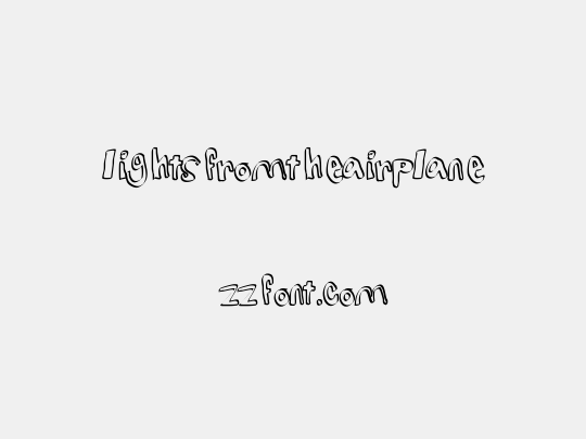 lightsfromtheairplane