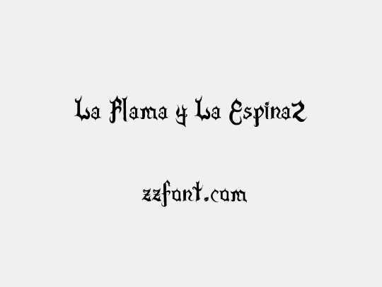 La Flama y La Espina2