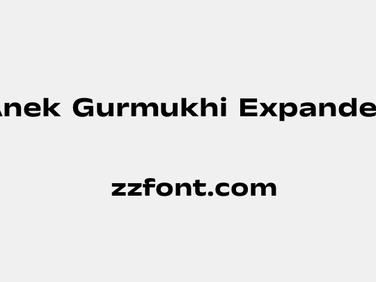 Anek Gurmukhi Expanded
