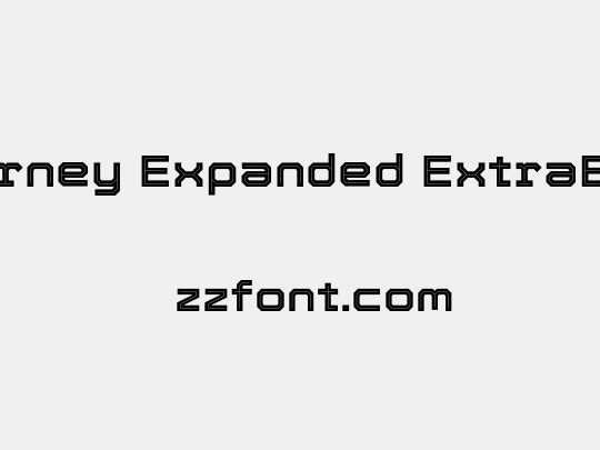 Tourney Expanded ExtraBold