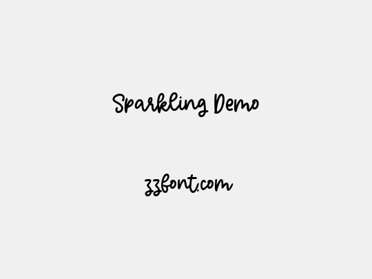 Sparkling Demo