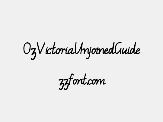 OzVictoriaUnjoinedGuide