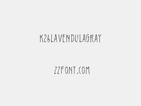 K26LavendulaGray