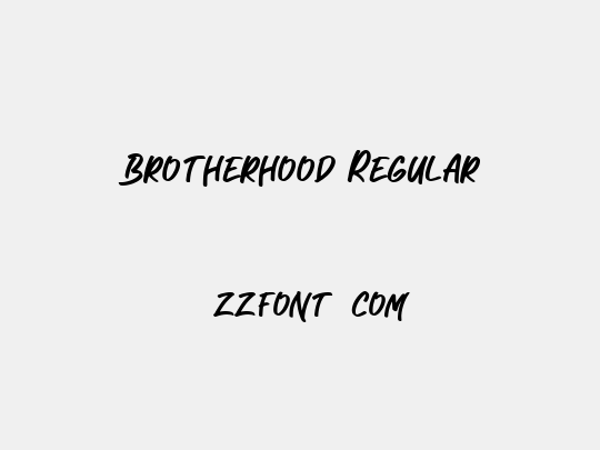 Brotherhood Regular