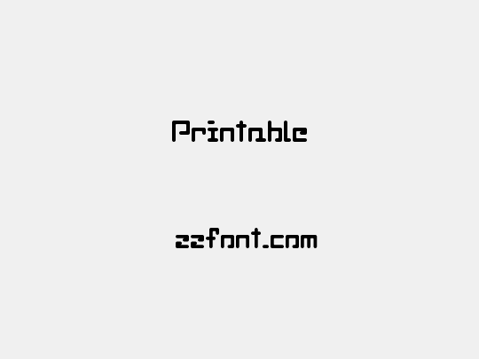 Printable