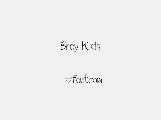 Broy Kids