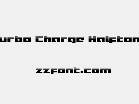 Turbo Charge Halftone