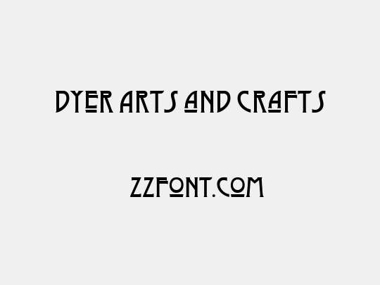 Dyer Arts and Crafts