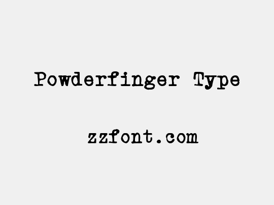 Powderfinger Type