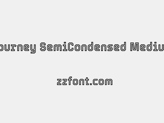Tourney SemiCondensed Medium