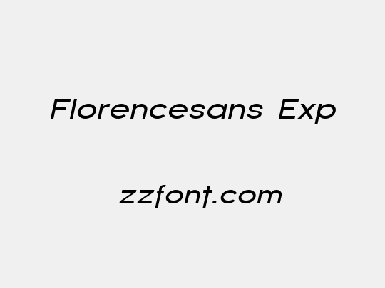 Florencesans Exp