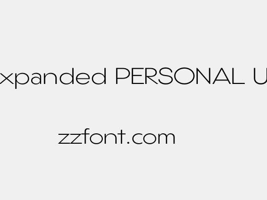 Gonzi Expanded PERSONAL USE Light