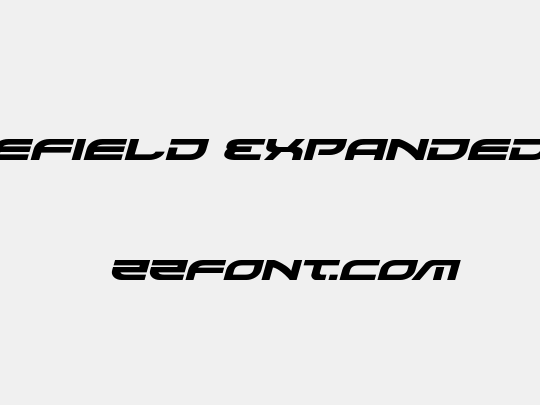 Battlefield Expanded Italic