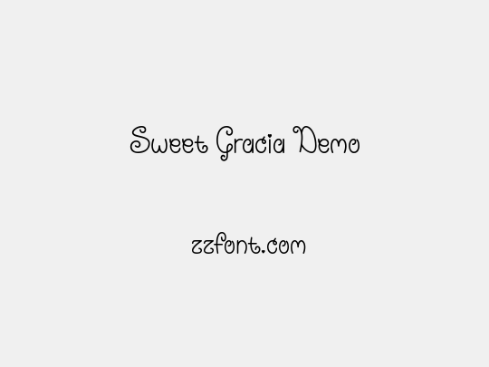 Sweet Gracia Demo