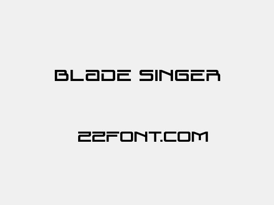 Blade Singer