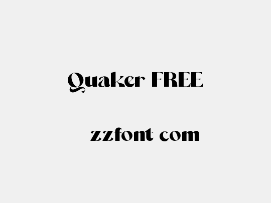 Quaker FREE