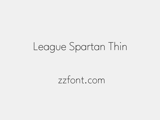 League Spartan Thin