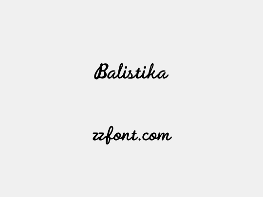Balistika