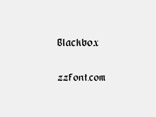 Blackbox