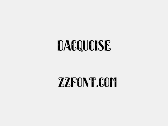 Dacquoise