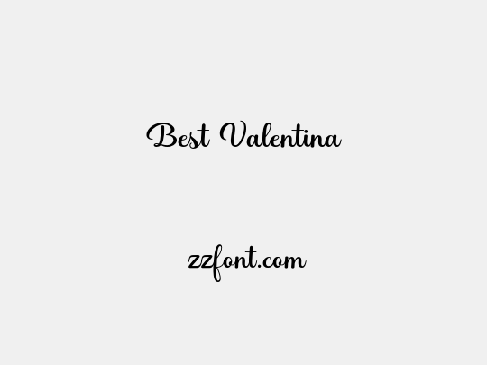 Best Valentina