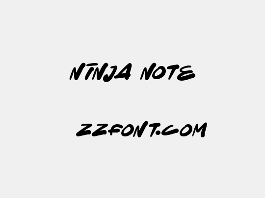 Ninja Note