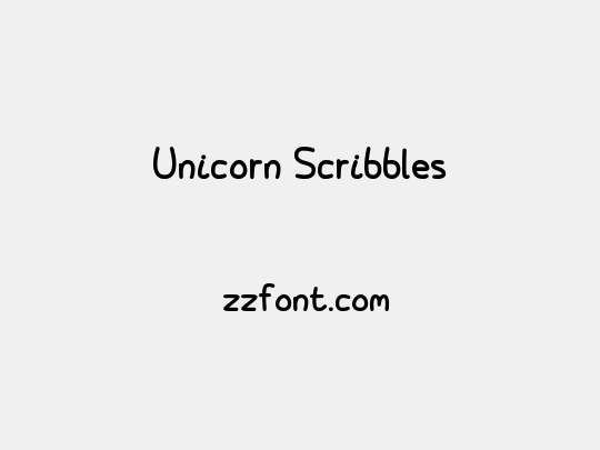 Unicorn Scribbles