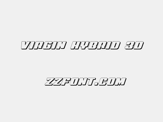 Virgin Hybrid 3D
