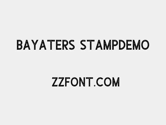 Bayaters StampDemo