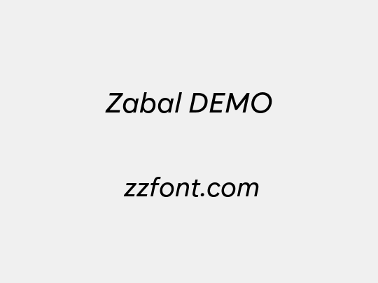 Zabal DEMO
