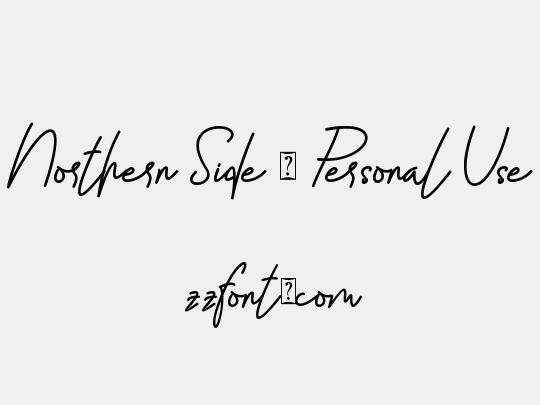 Northern Side - Personal Use