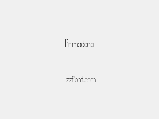 Primadona