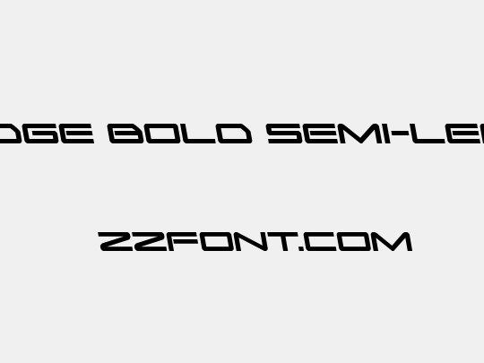 Sky Ridge Bold Semi-Leftalic