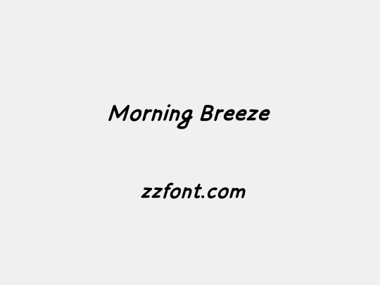 Morning Breeze