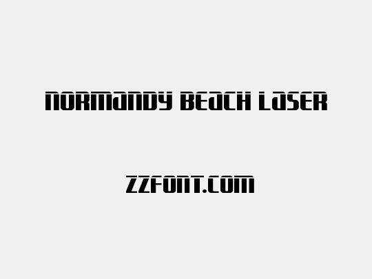 Normandy Beach Laser