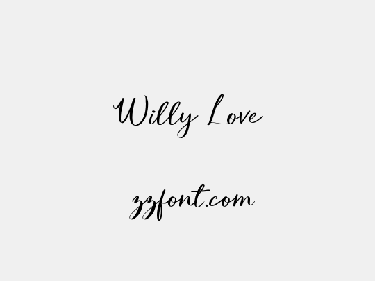 Willy Love