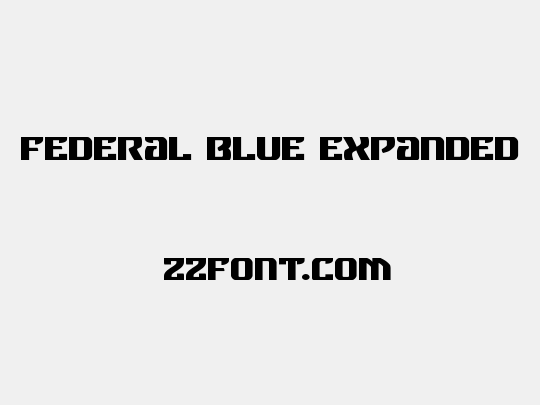 Federal Blue Expanded