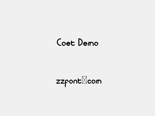 Coet Demo