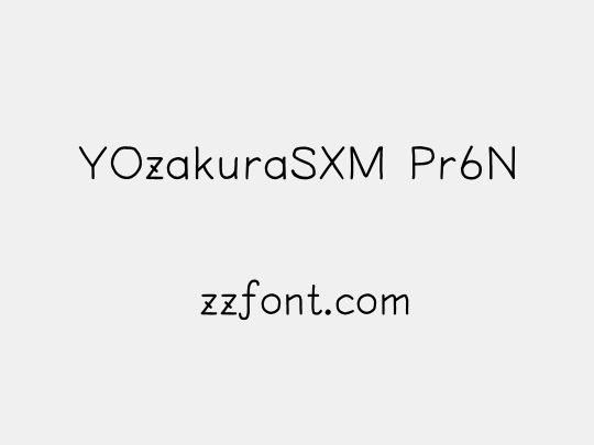 YOzakuraSXM Pr6N