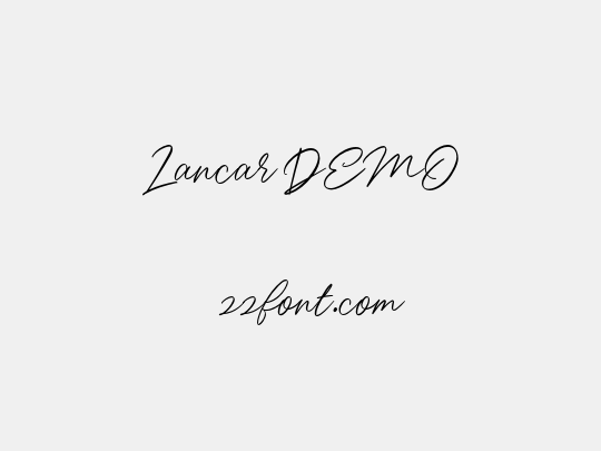 Lancar DEMO