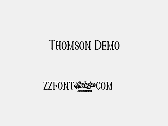 Thomson Demo