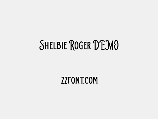 Shelbie Roger DEMO