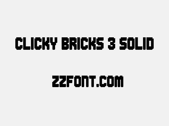 Clicky Bricks 3 Solid