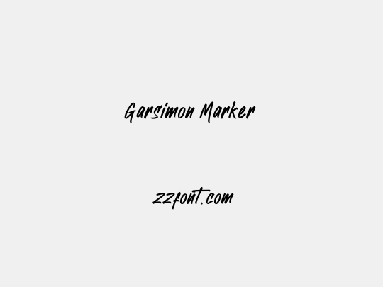 Garsimon Marker