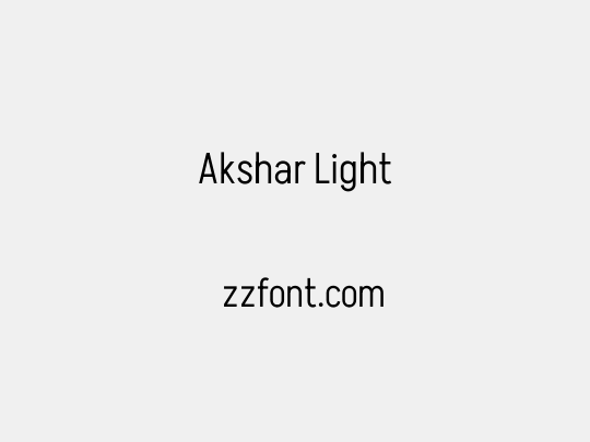 Akshar Light