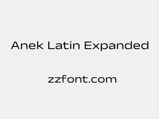 Anek Latin Expanded