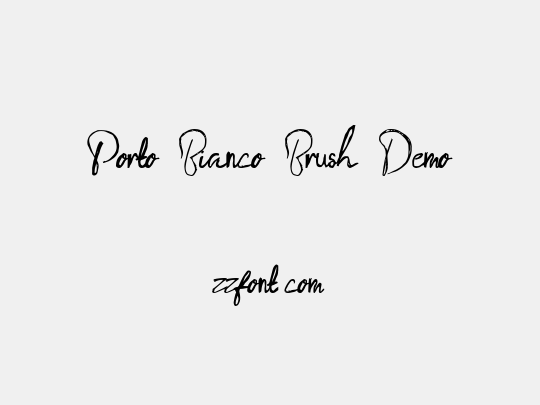 Porto Bianco Brush Demo