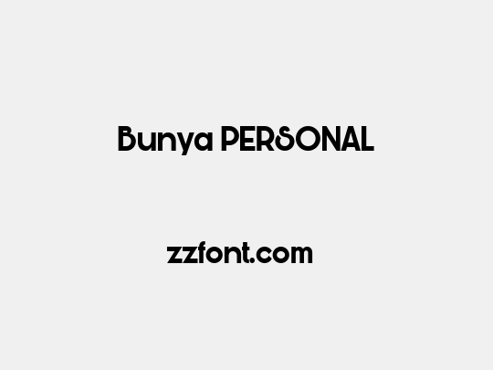 Bunya PERSONAL